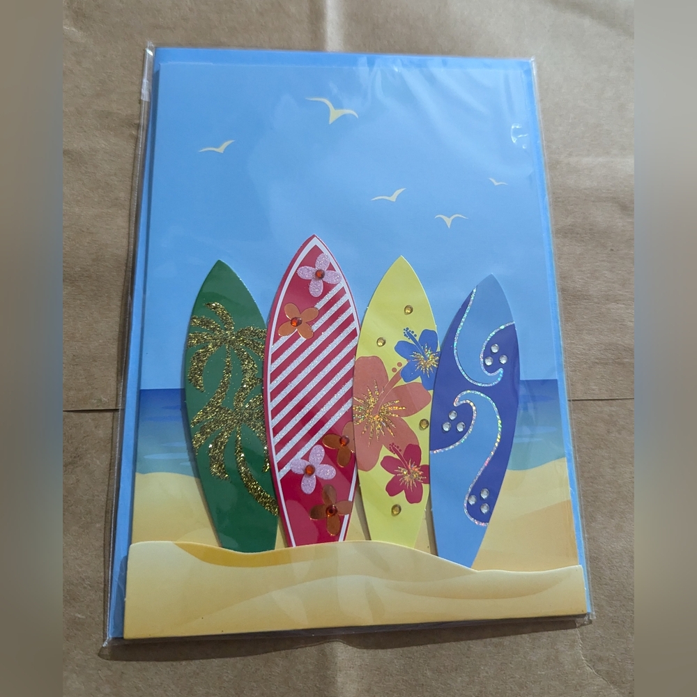 New, in cellophane. Handcrafted 3D greeting card by Burgoyne